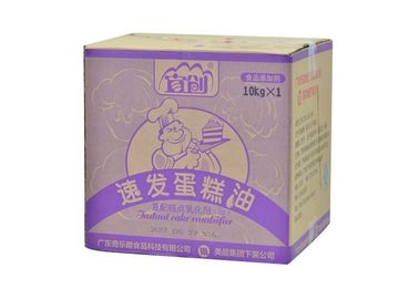 HALAL chứng nhận SP Cake Gel Emulsifier Chất phụ gia thực phẩm Màu nâu đến màu vàng