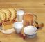 Thực phẩm Bánh mì Halal Bakery Emulsifiers E471 Với 60% Monoglyceride